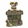 Design Toscano Jack Russell Terrier Dog Welcome Statue QL57607